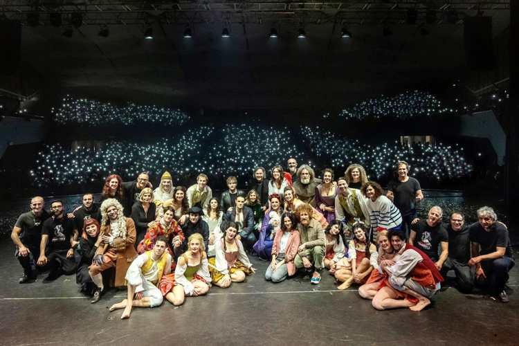 Red Canzian e il cast di Casanova Opera Pop - Data finale tour 2023