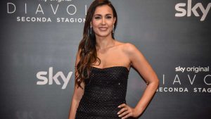 caterina balivo sorride