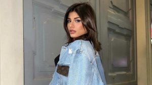 Giulia Cavaglià giacca jeans